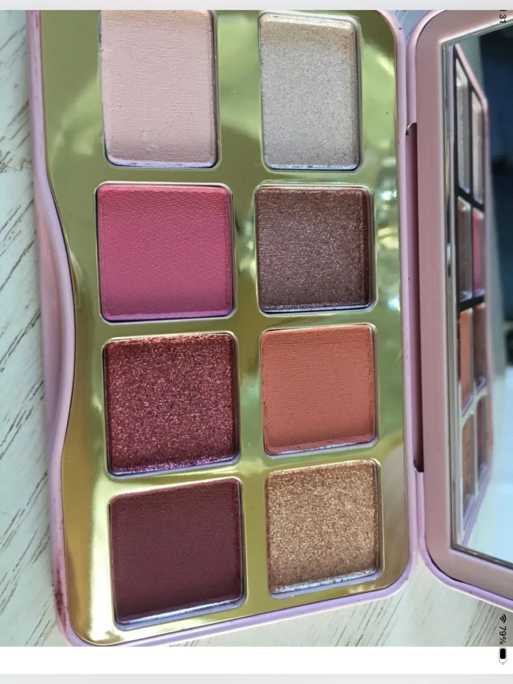 Too Faced Let’s Play Pink and Rose Gold Eyeshadow Palette - Women Makeup